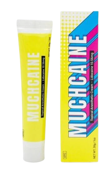 Muchcaine Numbing Cream 10.56% Lidocaine – Topical Anesthetic for Tattoos, Microneedling, Lips fillers, Waxing & PMU – 30g Tube