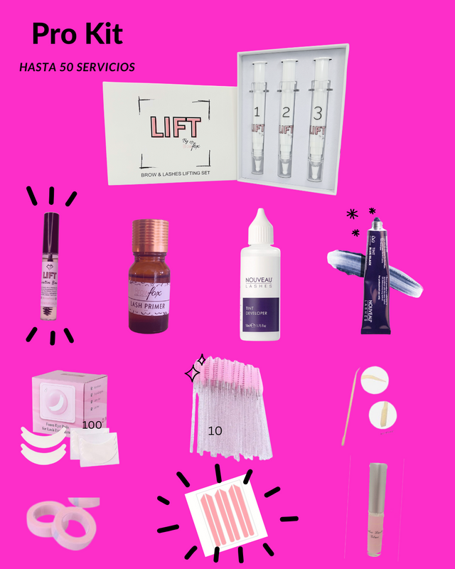 Lash Lifiting PRO kit Bundle