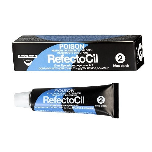 RefectoCil Lash & Brow Tint Blue Black 2.0 – Long-Lasting Professional Eyelash Dye