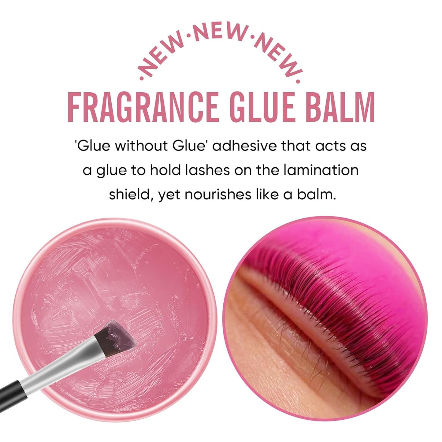 Lomansa Lash Lift Balm strong hold, best Glue