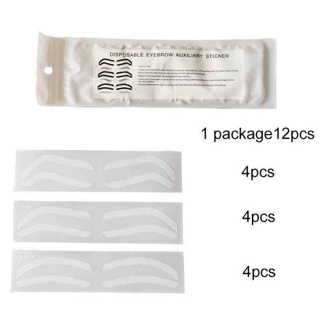 Airbrush Brow Shape Tape Stencil
