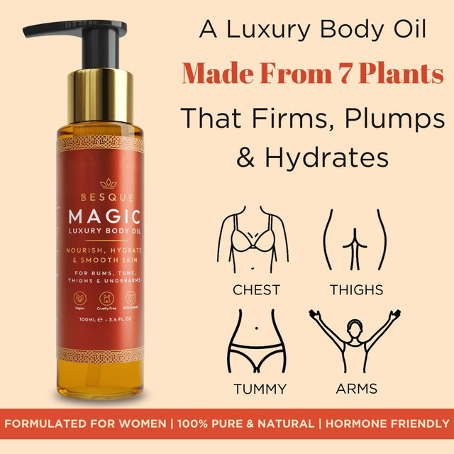Magic Luxury Body Oil – Deep Hydration & Radiant Glow firming, hydrates