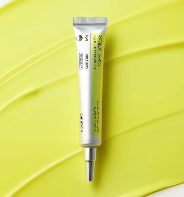 Celimax 15mL Retinal Shot Tightening Booster Cream Organic Gel Moisturizer for Firming Wrinkles Fine Lines Minimizing Pores