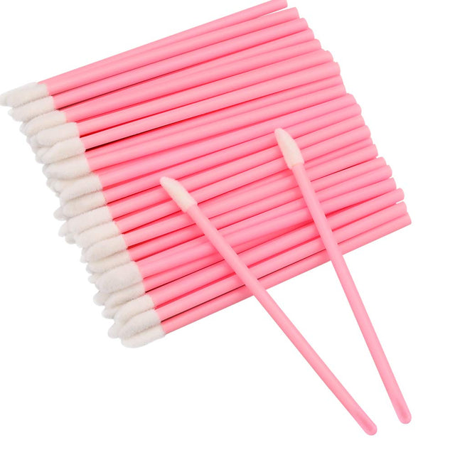 Disposable Lip Brushes Lipstick Gloss Wands Applicator 50 pack