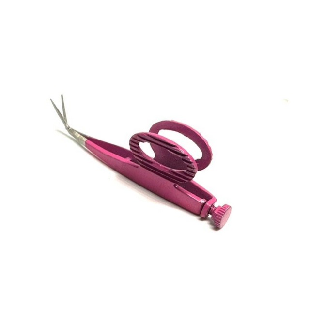 Trimming Scissors ergonomic grip for Brows, Tijera ergonomica para Cejas