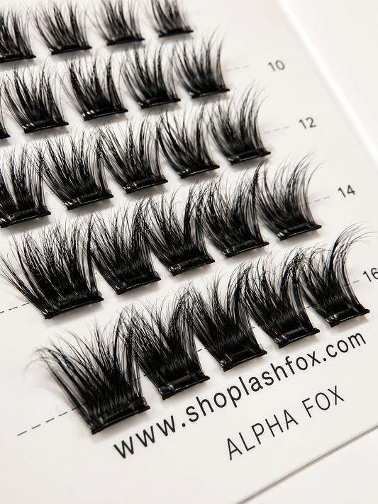 LashFox ALPHA Press-On Lashes Kit – No Glue Needed, DIY Lash Extensions, Wispy  Lashes, Reusable Natural Look, 5–12 Day Wear (Copy) (Copy) (Copy)