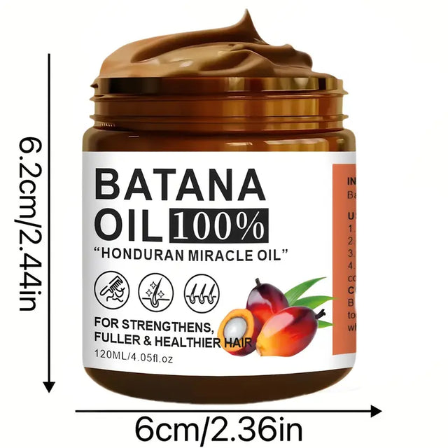 Batana Hair Care Oil, Moisturizing Hair Care And Scalp Care Oil, Pure Cold Pressed Extraction, 120G Per Piece, Moisturizing And Smoothing Hair, Making Hair Look More Beautiful, Suitable for All Hair Types