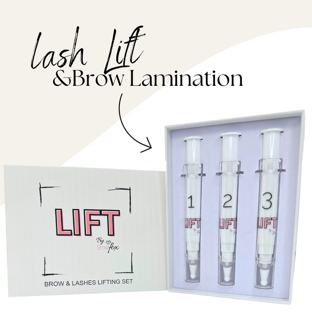 Kit Brow lamination and Lash Lifting 3 steps Profesional Syringe
