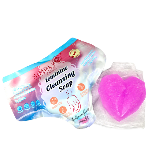 Feminine pH-Balanced Intimate Cleansing Soap – Gentle Daily Feminine Wash for Sensitive Skin (Feminine Hygiene Cleansing Bar)