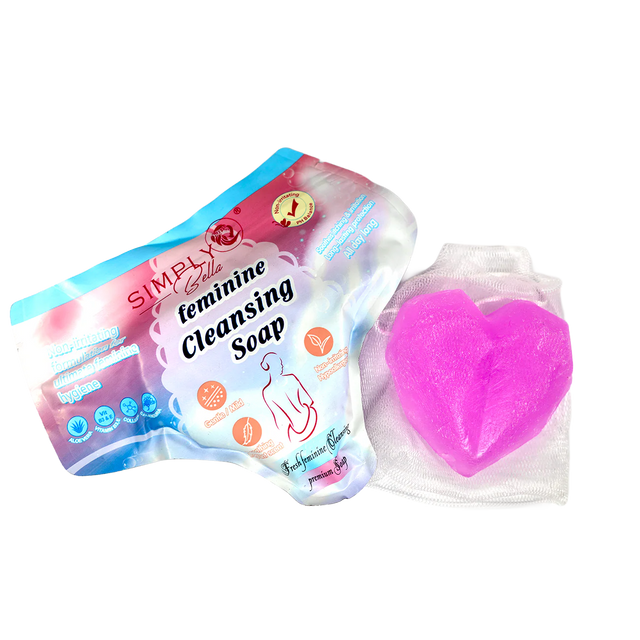 Feminine pH-Balanced Intimate Cleansing Soap – Gentle Daily Feminine Wash for Sensitive Skin (Feminine Hygiene Cleansing Bar)