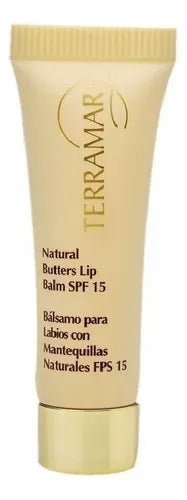 Terramar Lip Balm with Natural Borders SPF 15 – Hydrating Lip Protector with Sun Protection