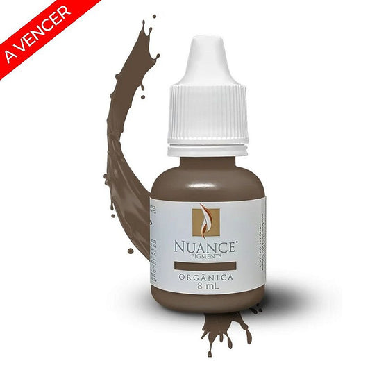 Nuance Pigment Organic NATIONAL  8ml Tattoo Ink  medium brown neutral base for microblading and Powder Brows