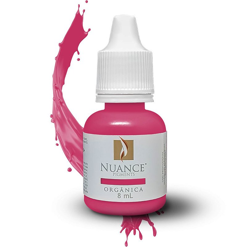 Nuance Pigment Organic JADE  8ml Tattoo Ink for Blush Lips and Tattoo Lips