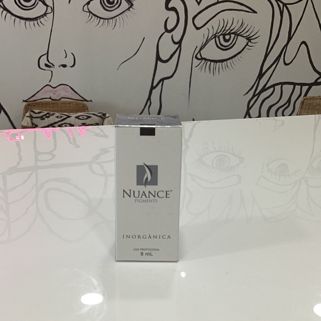 Nuance Black Pigment Organic  Tattoo Ink for Permanent Makeup and Tattoo 8ml