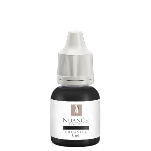 Nuance Pigment Organic BLACK EYE Tattoo Ink for PMU eyes and brows 8ml